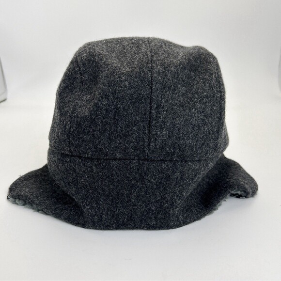 PATAGONIA Duckbill Hat Vintage Wool Winter Ear flap Outdoor Cap Size M 7 1/4 - Picture 3 of 6